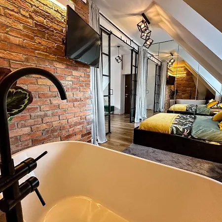 Zielone Fotele Starowka Apartment Olsztyn (Warmian-Masurian)